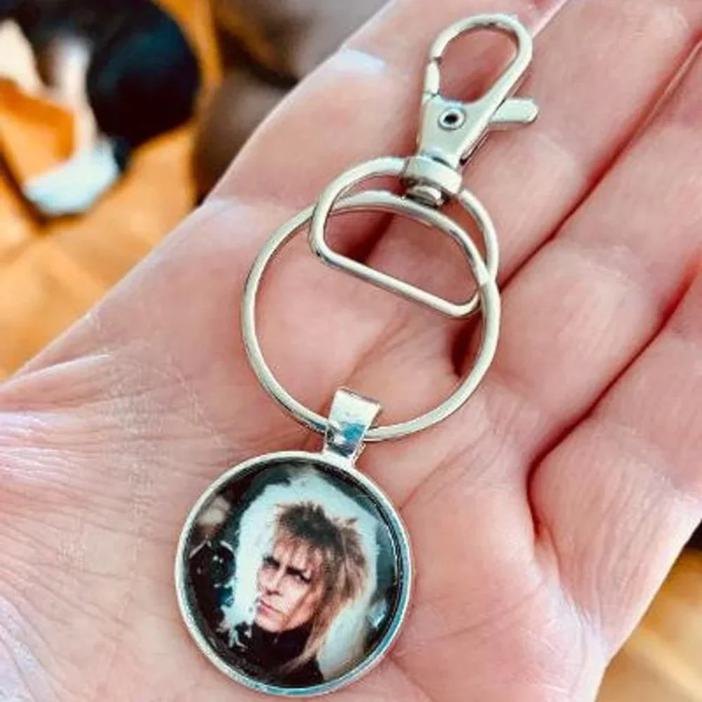 David Bowie Labyrinth Keychain